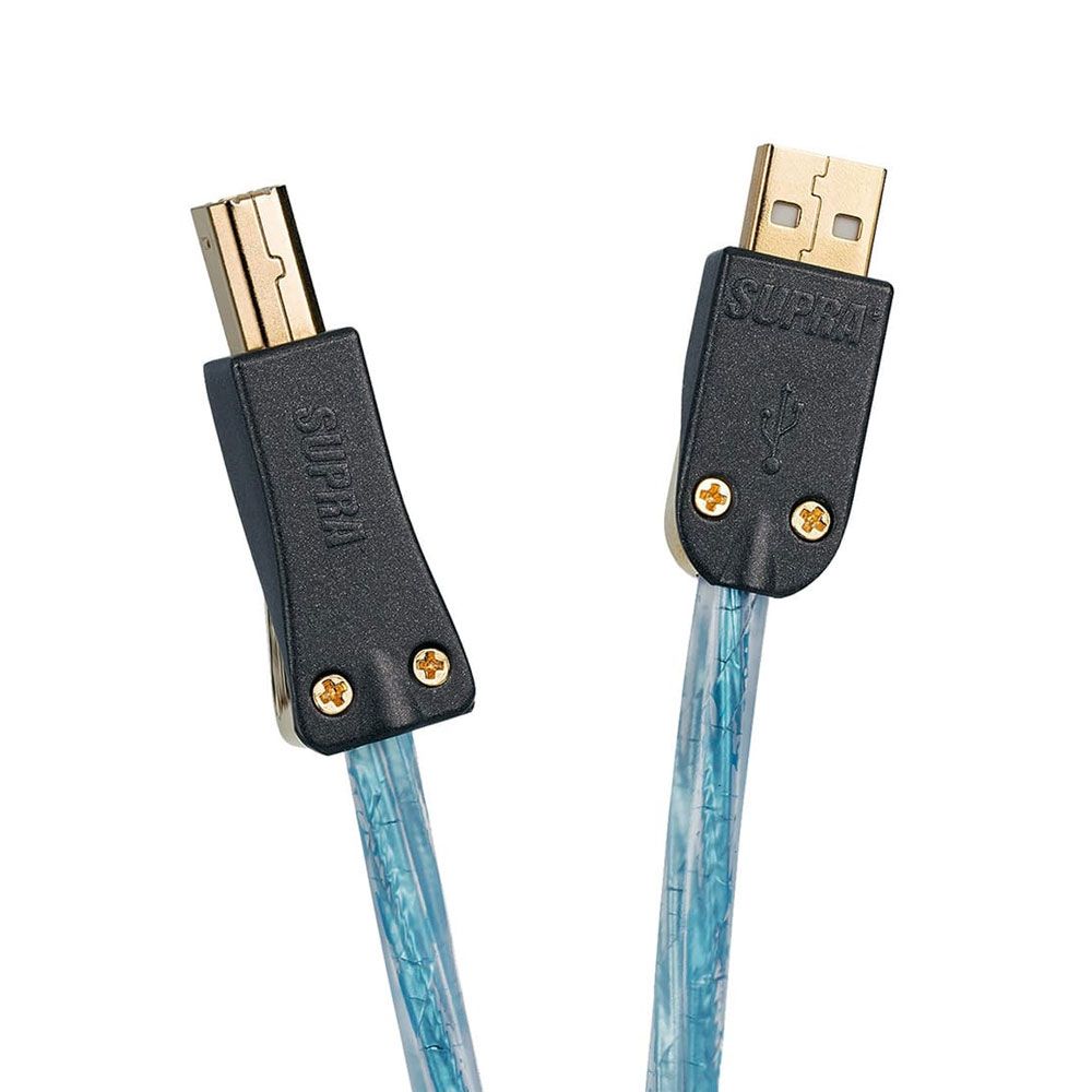 SUPRA Cables USB 2.0 A-B EXCALIBUR 鍍銀版 USB線 1M