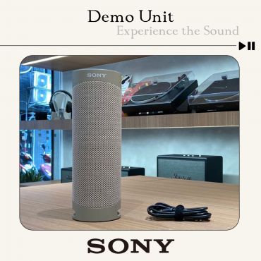 試聽機出清 ▶ SONY SRS-XB23 可攜式無線揚聲器 卡其色