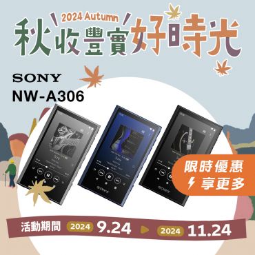 SONY NW-A306 可攜式音訊播放器 Walkman 數位隨身聽