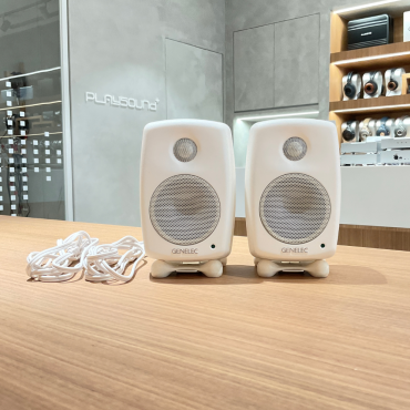 試聽機出清 ▶Genelec 8010AW 白色 主動式 監聽喇叭(1對)