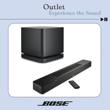 福利品 ▶ Bose Smart Soundbar 550 with Bass Module 500 家庭劇院組