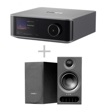 【來店享優惠價】WiiM Amp Ultra 串流綜擴 + PMC prodigy 1 書架揚聲器