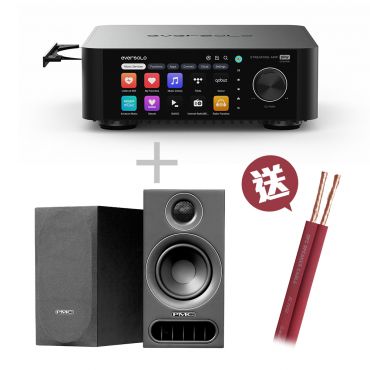 【優惠組合】Eversolo Play CD 串流媒體擴大機 + PMC prodigy 1 書架揚聲器